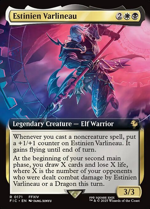 Estinien Varlineau — art by Fang Xinyu