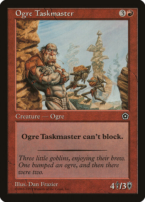 Ogre Taskmaster — art by Dan Frazier