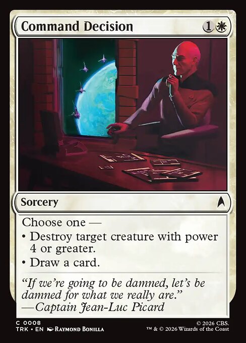 Command Decision — art by Raymond Bonilla