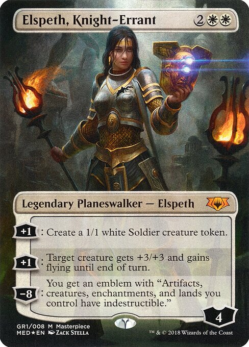 Elspeth, Knight-Errant — art by Zack Stella