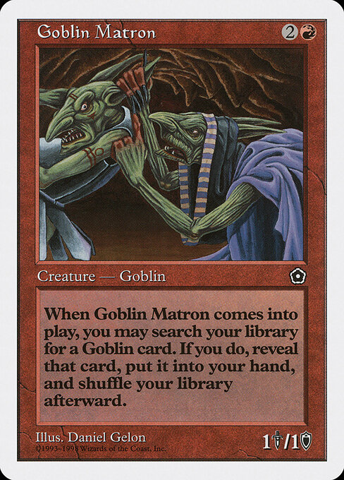 Goblin Matron — art by Daniel Gelon