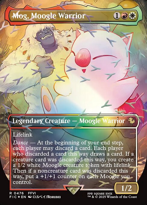 Mog, Moogle Warrior — art by Rorubei