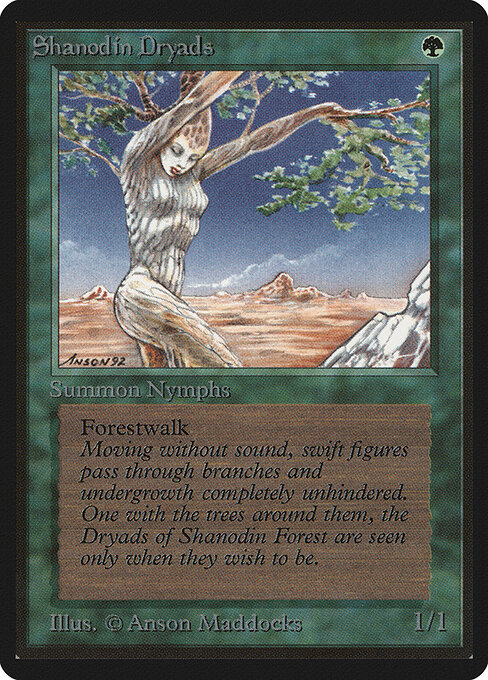 Shanodin Dryads — art by Anson Maddocks