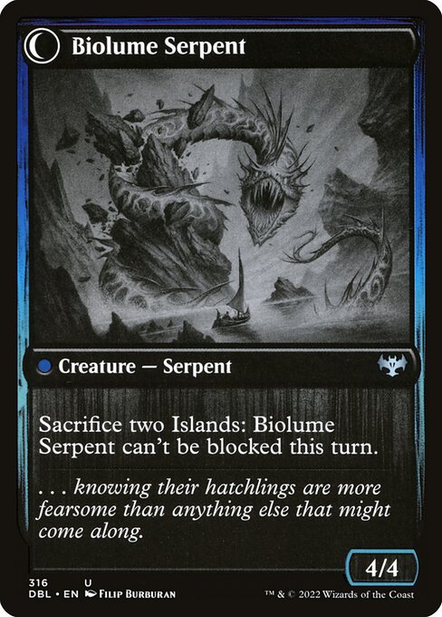 Biolume Egg // Biolume Serpent — art by Filip Burburan