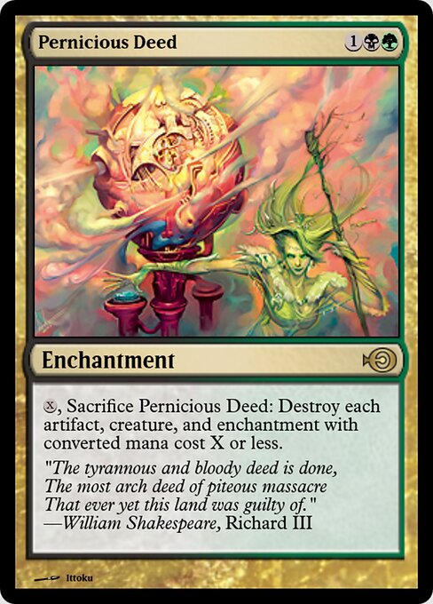 Pernicious Deed — art by Ittoku