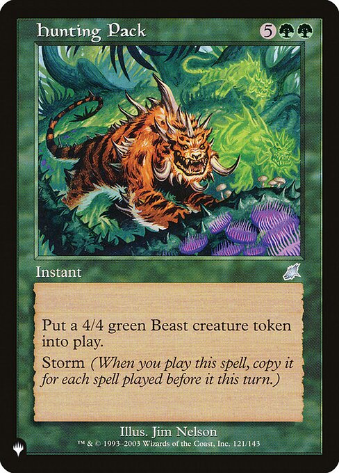 Hunting Pack — art by Jim Nelson