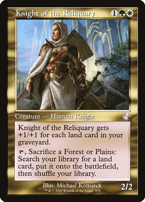 Knight of the Reliquary — art by Michael Komarck