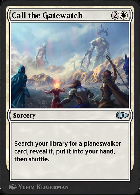 Call the Gatewatch — art by Yefim Kligerman