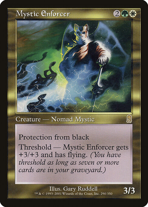 Mystic Enforcer — art by Gary Ruddell