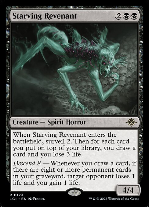 Starving Revenant — art by Fesbra