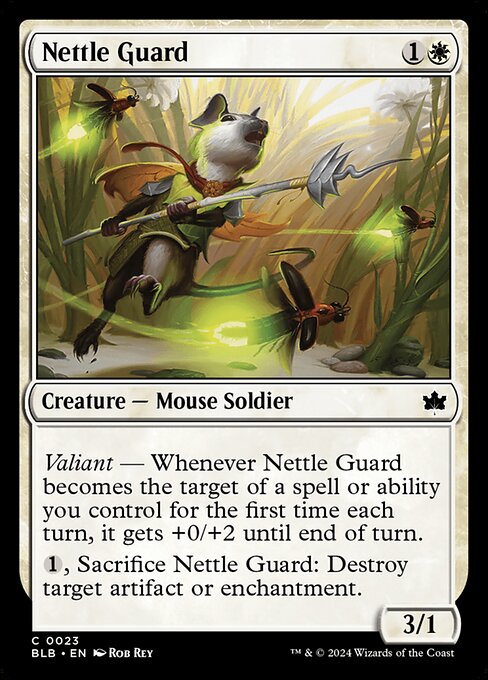 Nettle Guard — art by Rob Rey