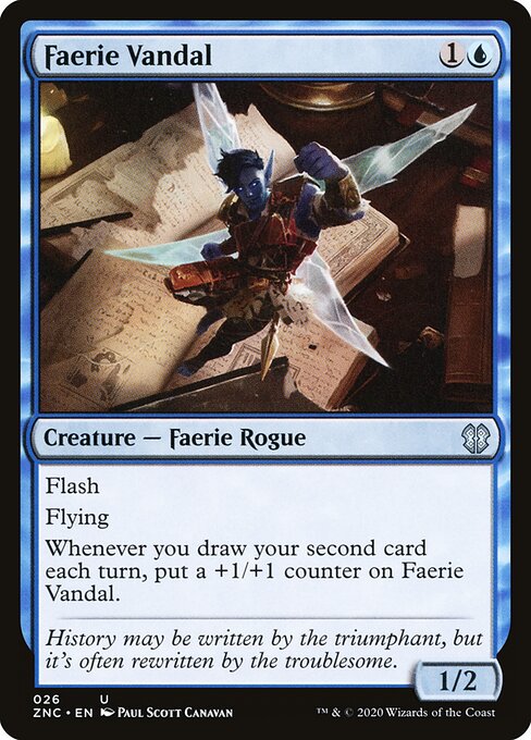 Faerie Vandal — art by Paul Scott Canavan