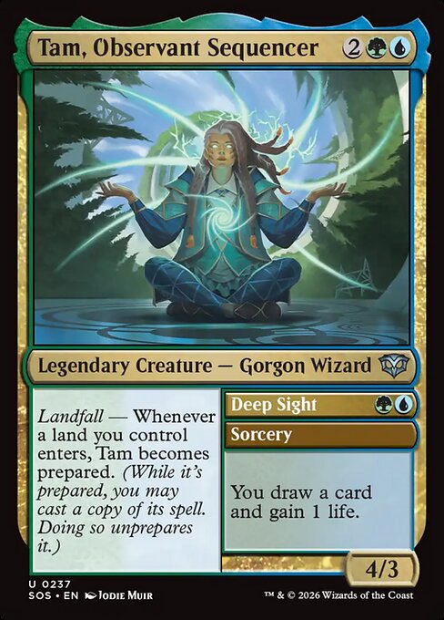 Tam, Observant Sequencer // Deep Sight — art by Jodie Muir