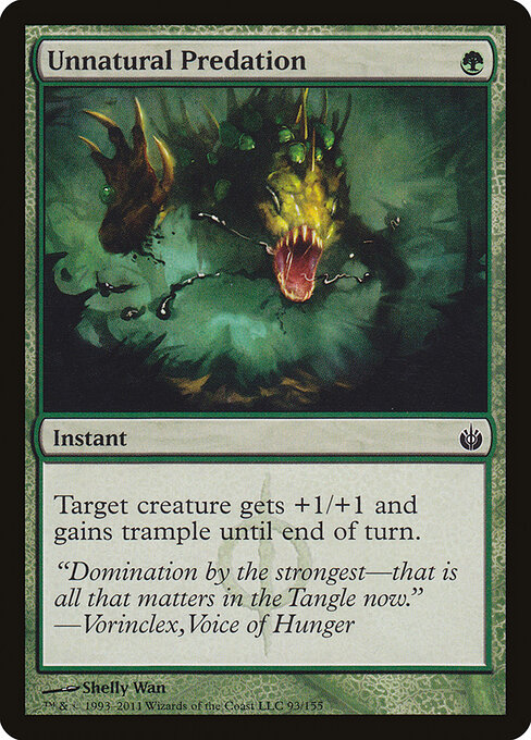 Unnatural Predation — art by Shelly Wan