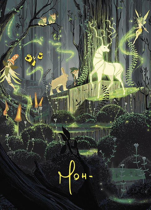 Primal Vigor // Primal Vigor — art by Maël Ollivier-Henry