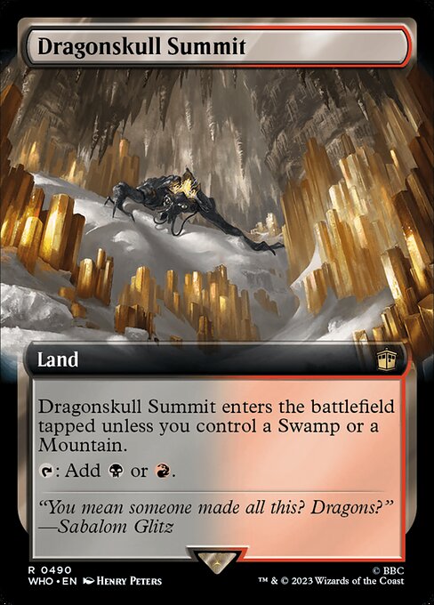 Dragonskull Summit — art by Henry Peters