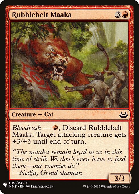 Rubblebelt Maaka — art by Eric Velhagen