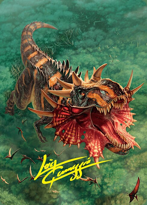 Gigantosaurus // Gigantosaurus — art by Loïc Canavaggia