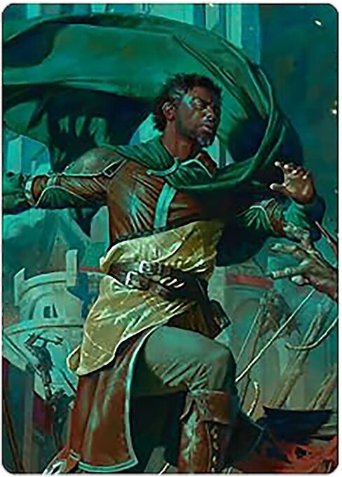 Aragorn, Hornburg Hero // Aragorn, Hornburg Hero — art by Jason Rainville