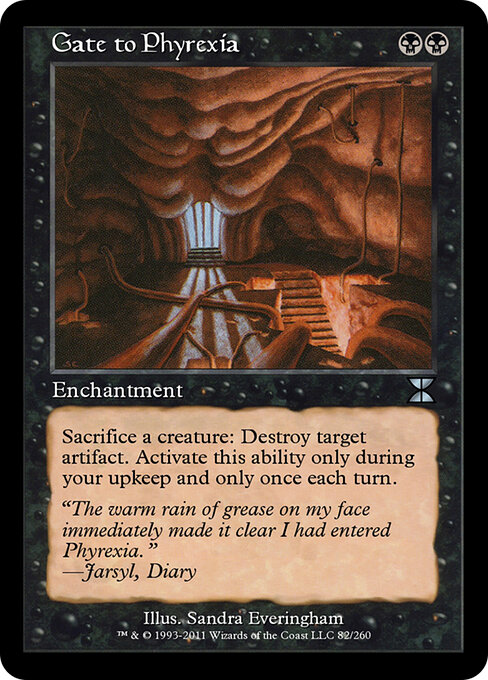 Gate to Phyrexia — art by Sandra Everingham