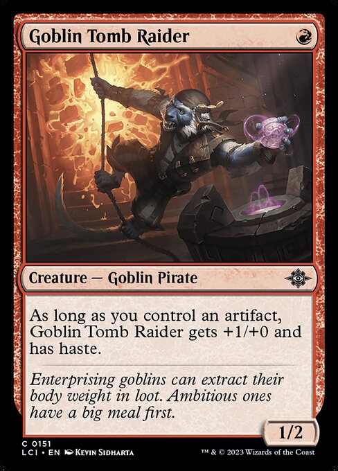 Goblin Tomb Raider — art by Kevin Sidharta