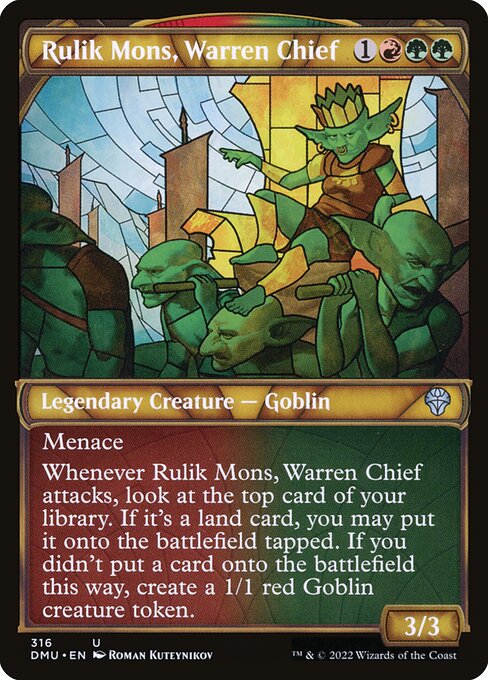 Rulik Mons, Warren Chief — art by Roman Kuteynikov