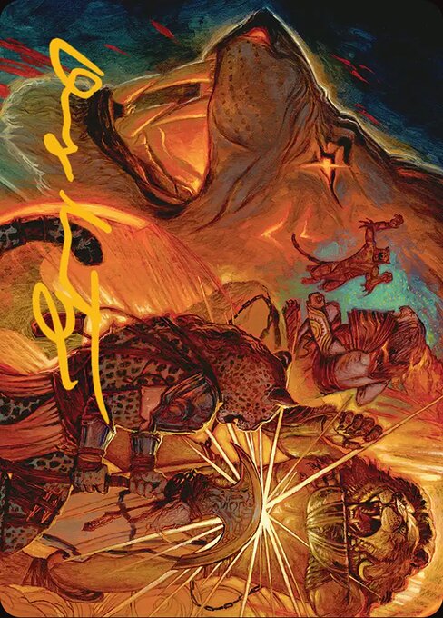 Way of the Warlord // Way of the Warlord — art by Danny Schwartz