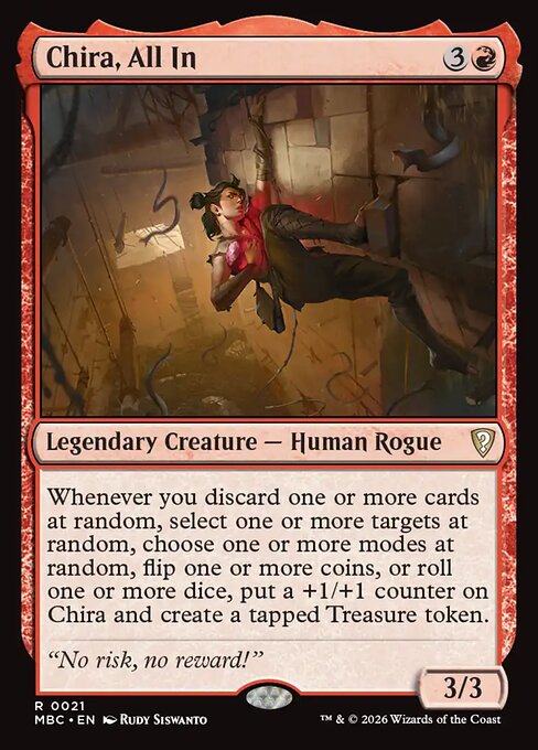 Chira, All In — art by Rudy Siswanto