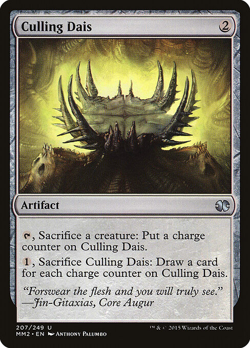 Culling Dais — art by Anthony Palumbo