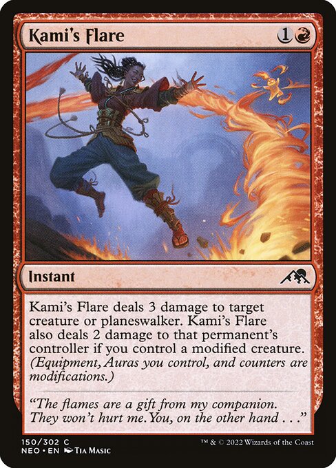 Kami's Flare — art by Tia Masic