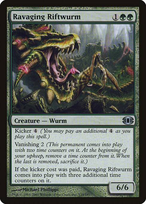 Ravaging Riftwurm — art by Michael Phillippi
