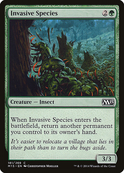 Invasive Species — art by Christopher Moeller