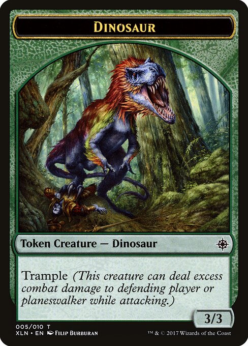Dinosaur — art by Filip Burburan