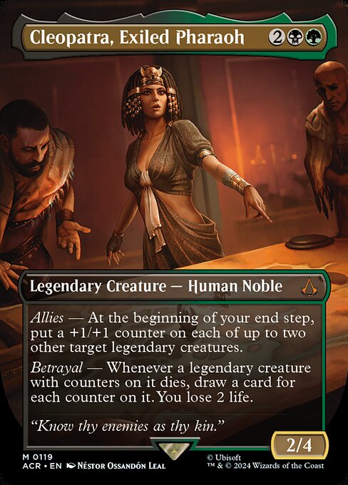 Cleopatra, Exiled Pharaoh — art by Néstor Ossandón Leal