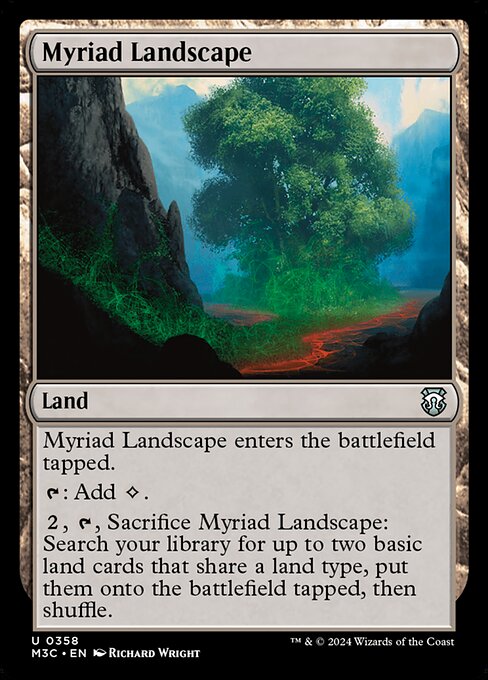 Myriad Landscape — art by Richard Wright