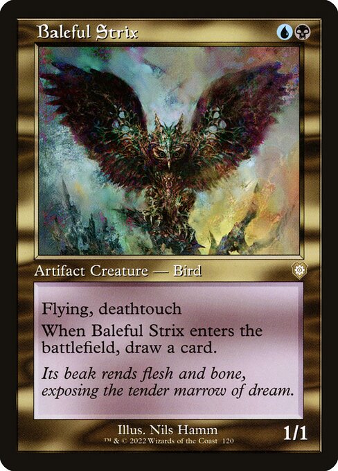 Baleful Strix — art by Nils Hamm