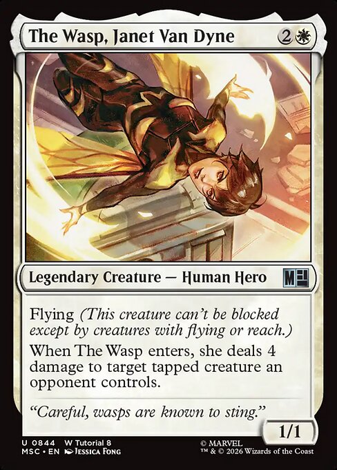 The Wasp, Janet Van Dyne — art by Jessica Fong