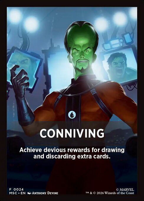 Conniving — art by Anthony Devine