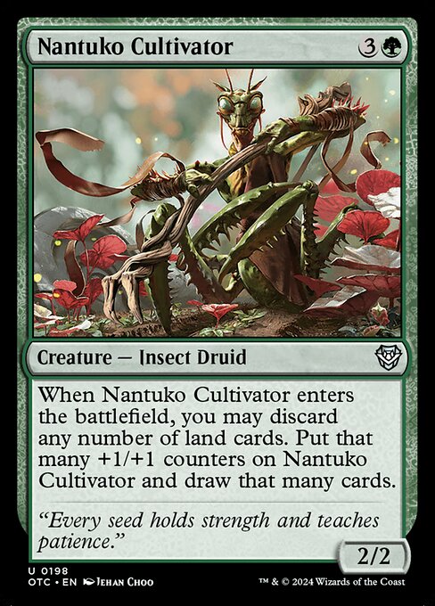 Nantuko Cultivator — art by Jehan Choo