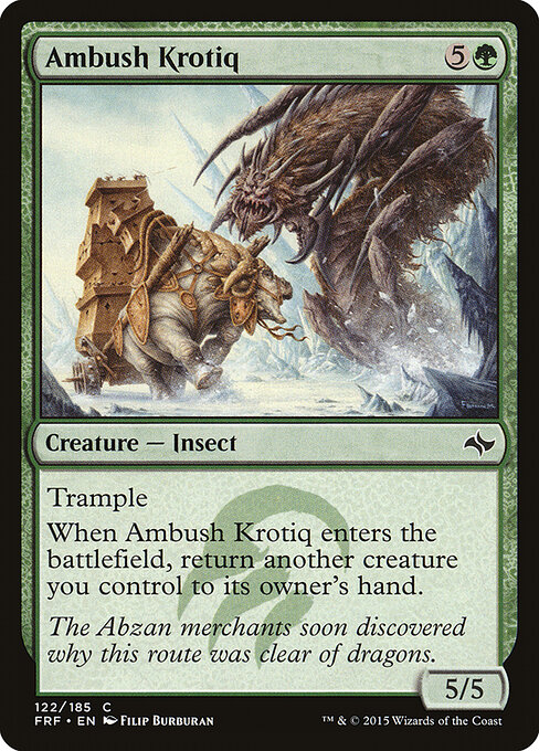 Ambush Krotiq — art by Filip Burburan