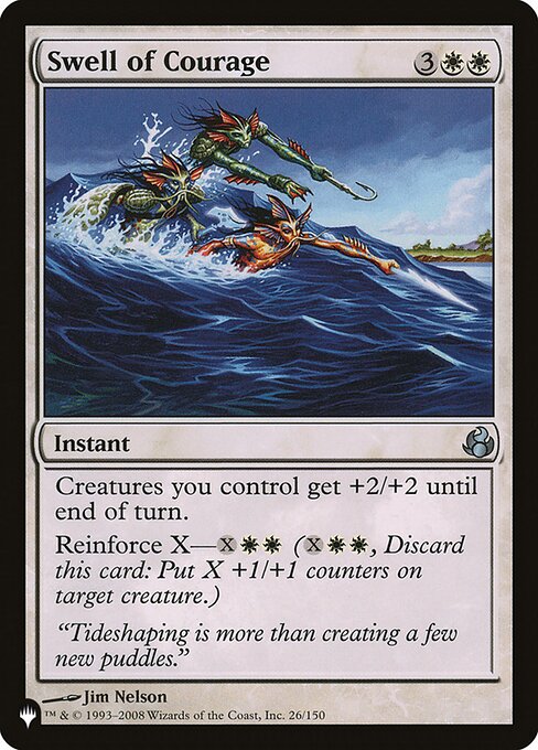 Swell of Courage — art by Jim Nelson