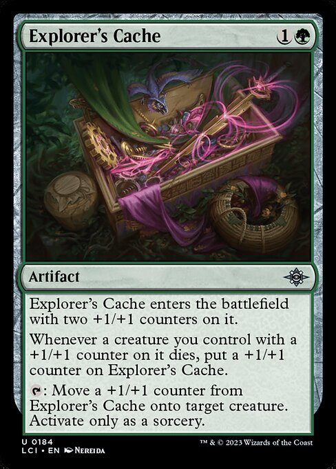 Explorer's Cache — art by Nereida