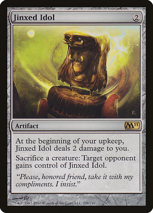 Jinxed Idol — art by jD