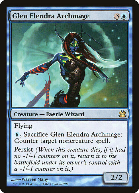 Glen Elendra Archmage — art by Warren Mahy