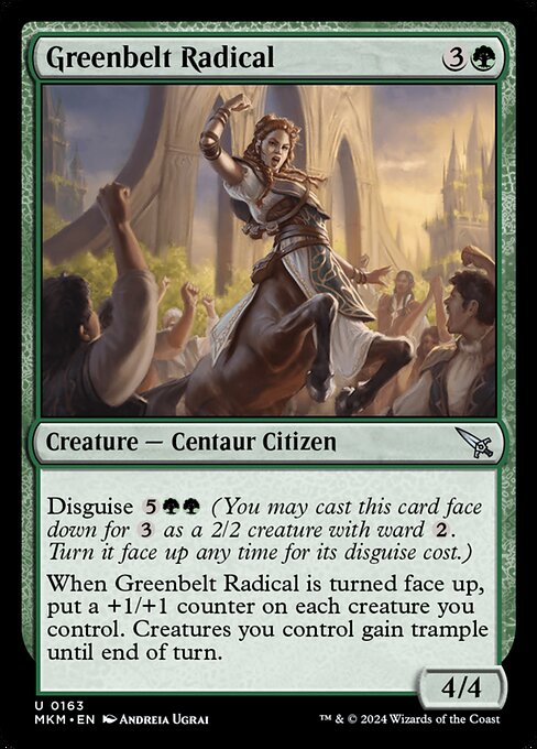 Greenbelt Radical — art by Andreia Ugrai