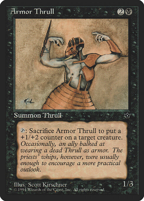 Armor Thrull — art by Scott Kirschner