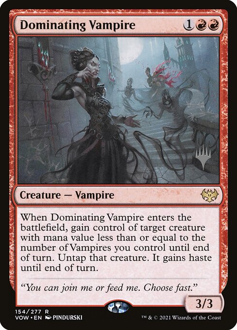 Dominating Vampire — art by PINDURSKI