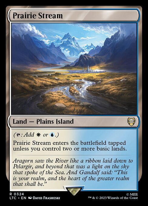 Prairie Stream — art by David Frasheski