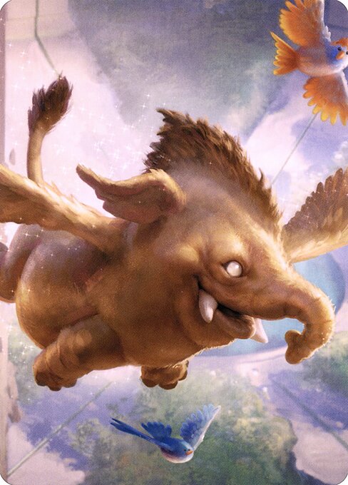Lulu, Loyal Hollyphant // Lulu, Loyal Hollyphant — art by Jakob Eirich