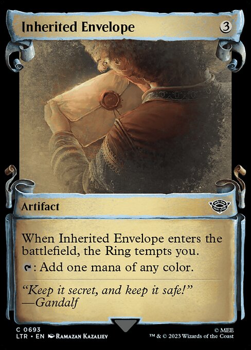 Inherited Envelope — art by Ramazan Kazaliev